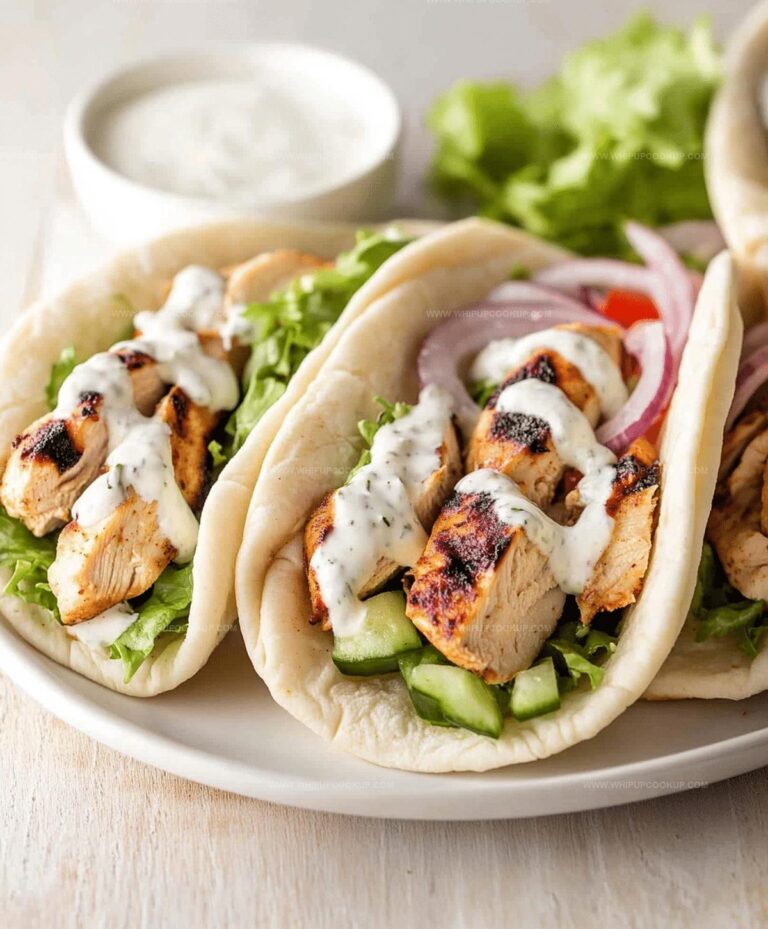 Greek Chicken Gyros Recipe