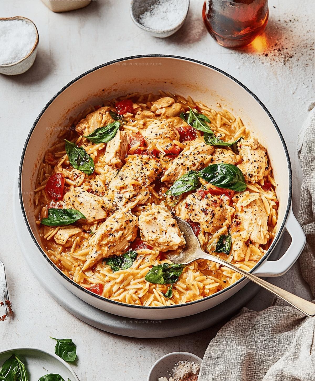 One Pot Chicken Orzo Recipe