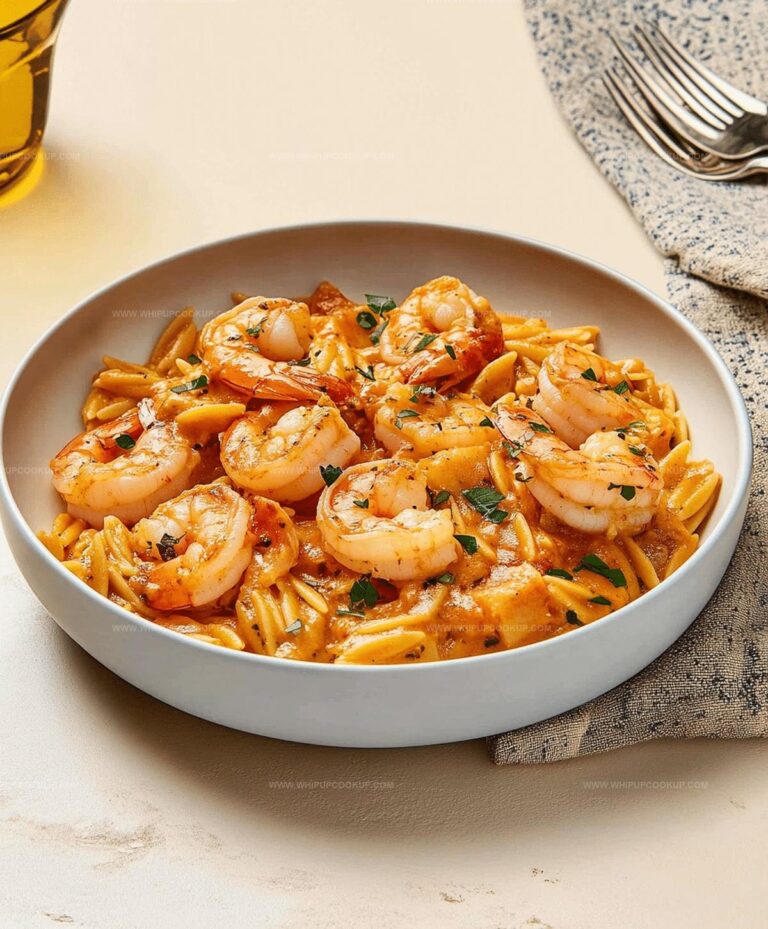 One Pot Marry Me Shrimp And Orzo Pasta Recipe