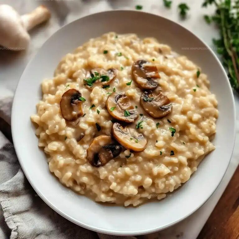 Creamy Mushroom Risotto Recipe