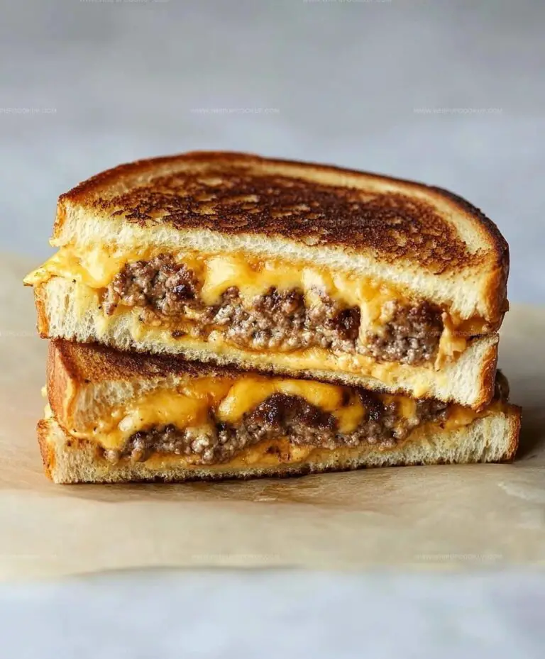 Grilled Cheese Patty Melts Recipe