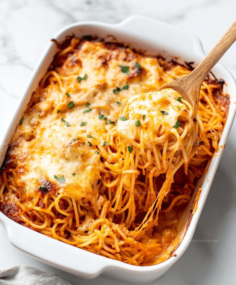 Easy Baked Spaghetti Recipe
