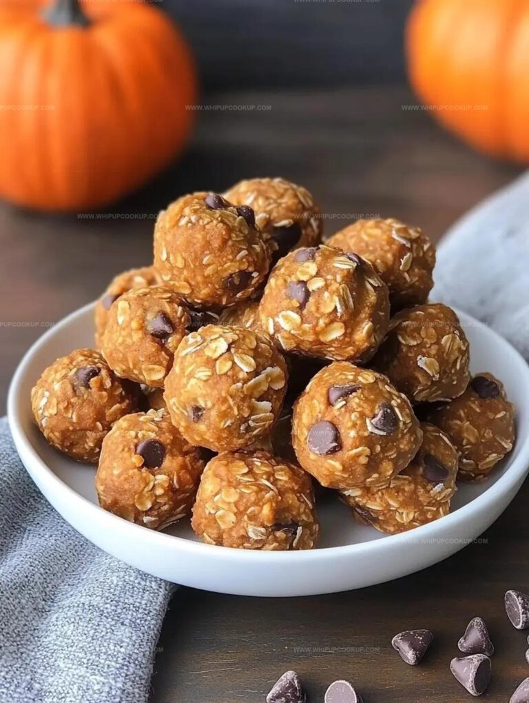 Pumpkin Peanut Butter Energy Bites Recipe