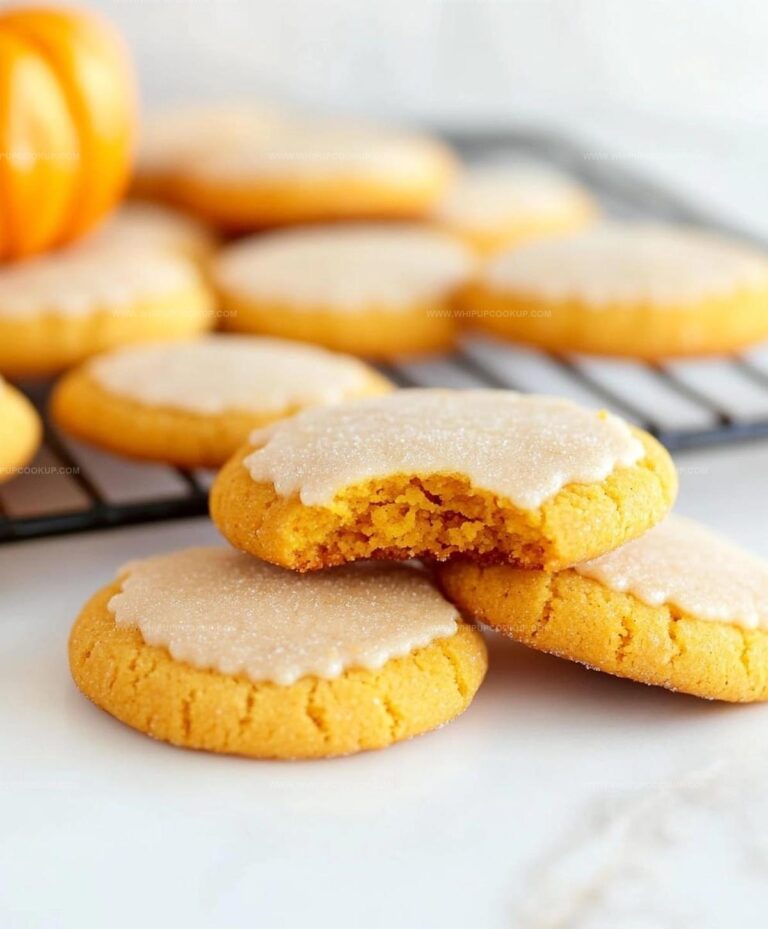 Soft Pumpkin Sugar Cookies Recipe