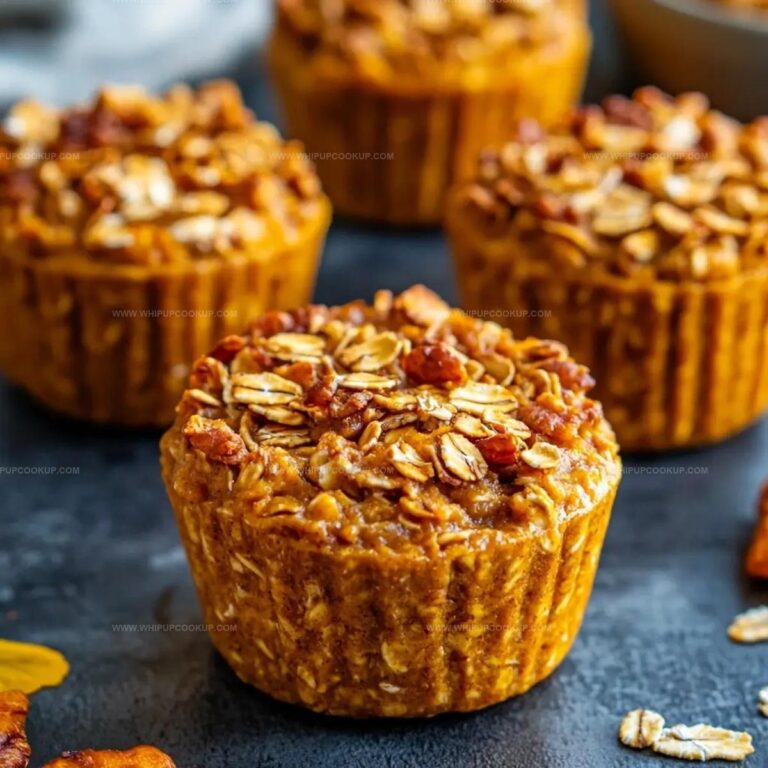 Pumpkin Baked Oatmeal Cups Recipe
