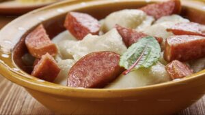Pierogie & Kielbasa Casserole Recipe