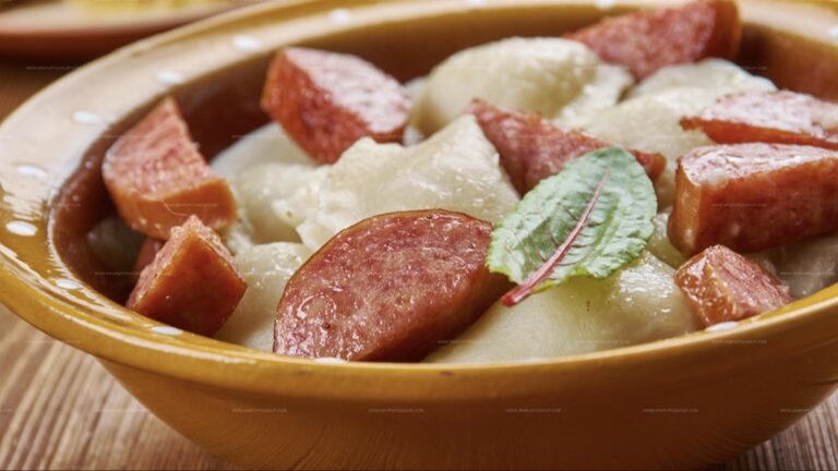Pierogie & Kielbasa Casserole Recipe