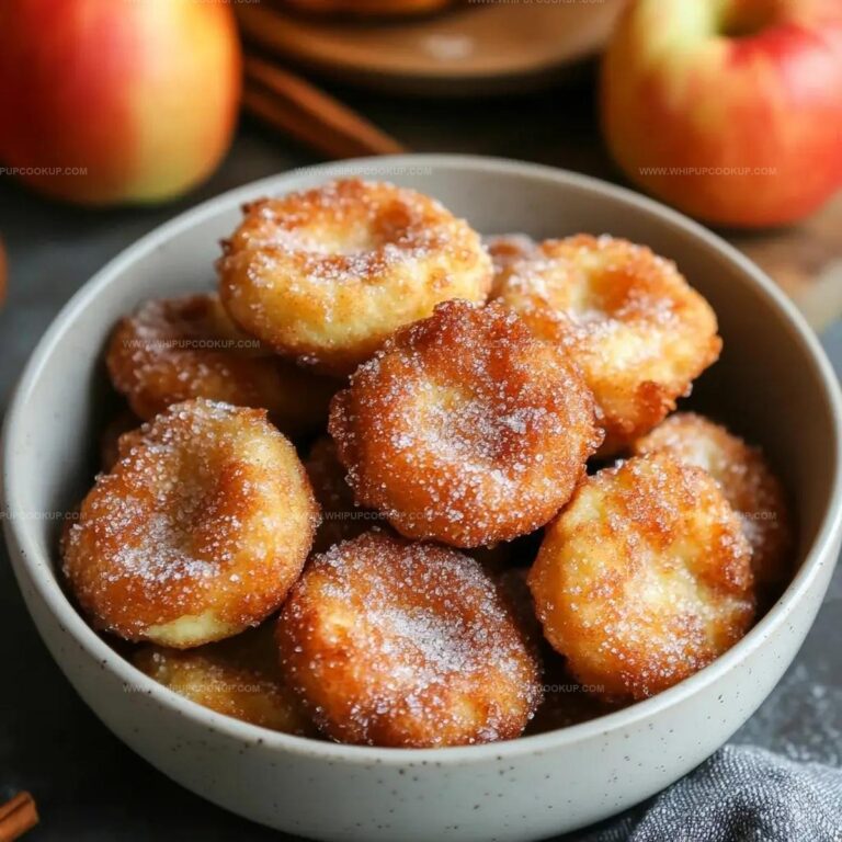 Cinnamon Sugar Apple Fritters Recipe