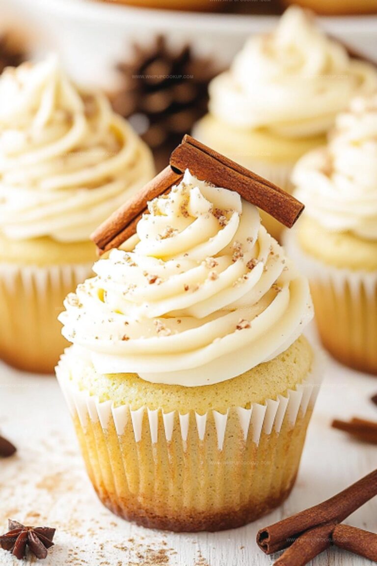 Eggnog Cupcakes Recipe