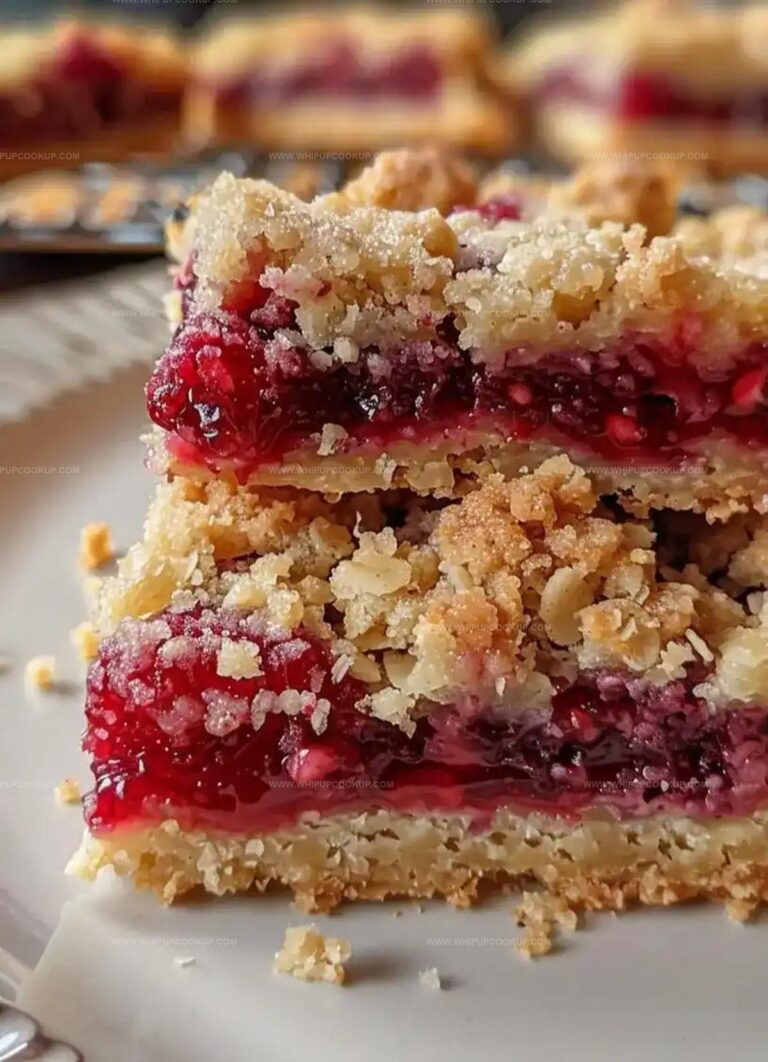 Raspberry Crumble Bars Recipe