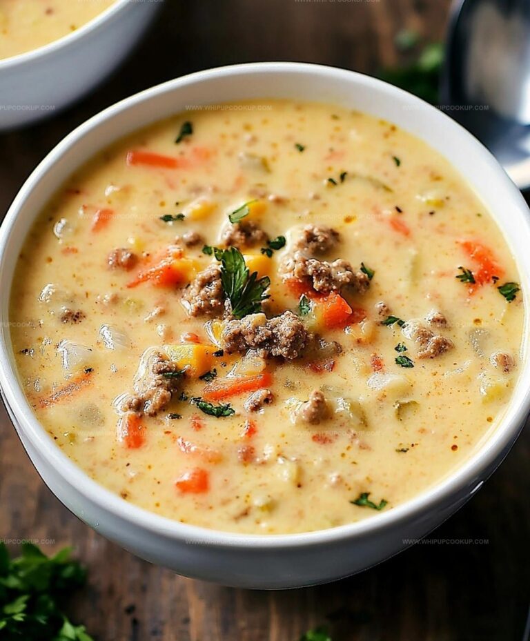 Crock Pot Cheeseburger Soup Recipe
