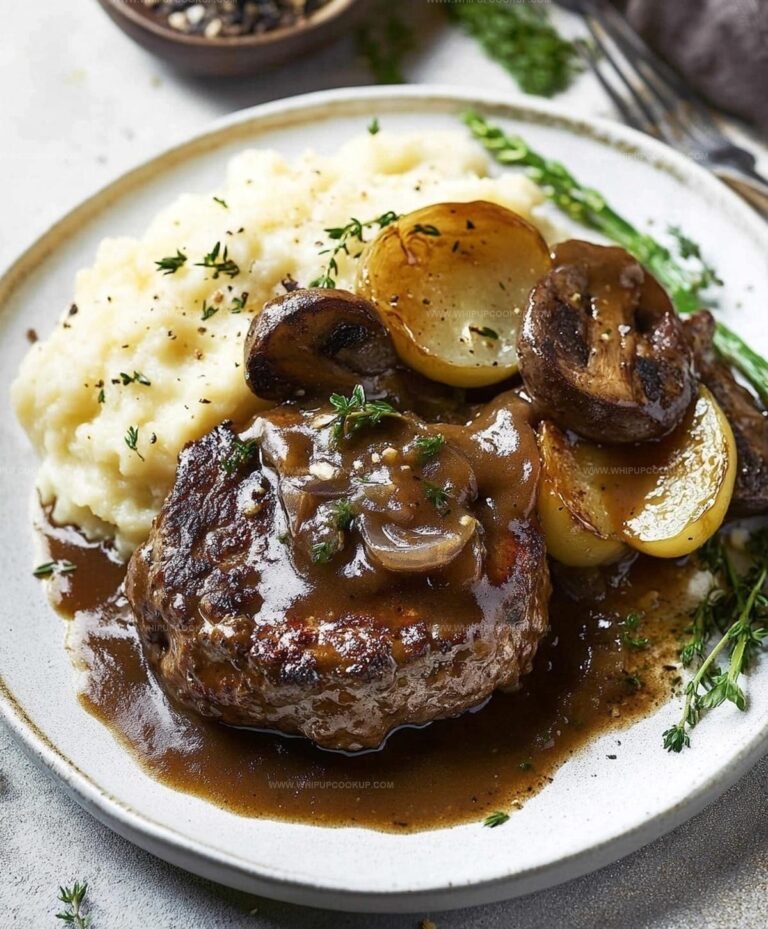 Bobby Flay Salisbury Steak Recipe