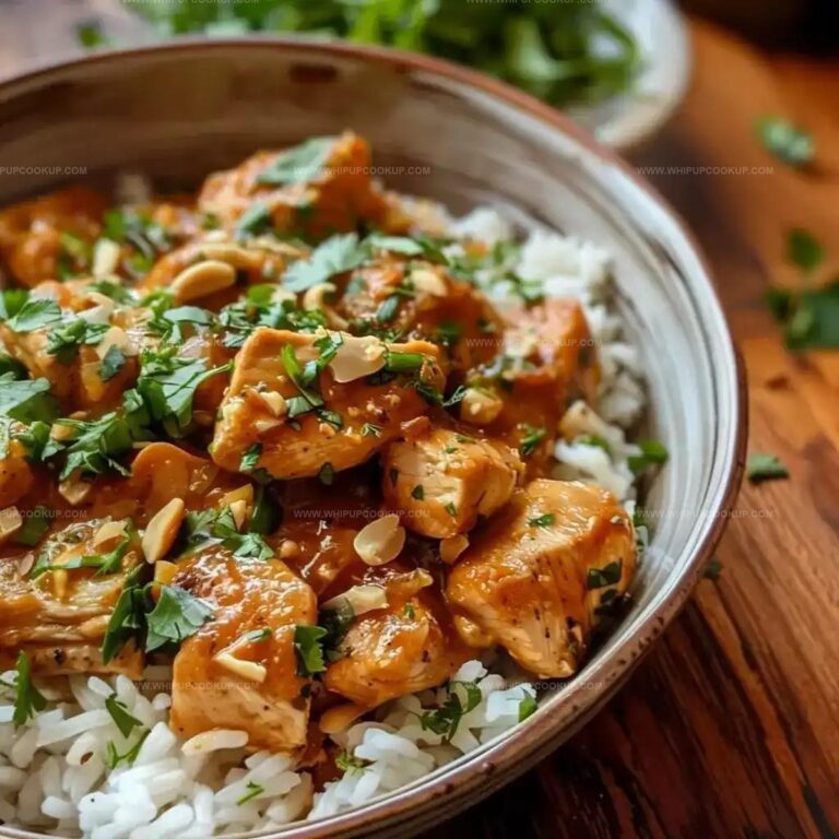 Slow Cooker Peanut Chicken Recipe
