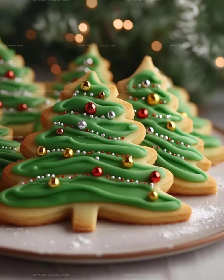 Christmas Tree Sugar Cookies Recipe