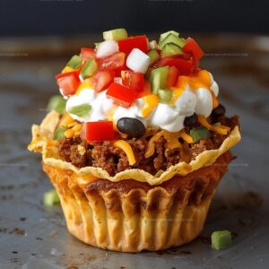 Taco Cupcakes Recipe