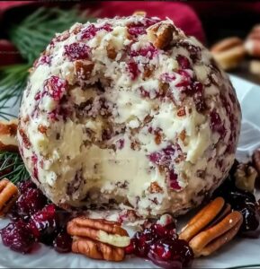 Cranberry Pecan Cheese Ball Recipe