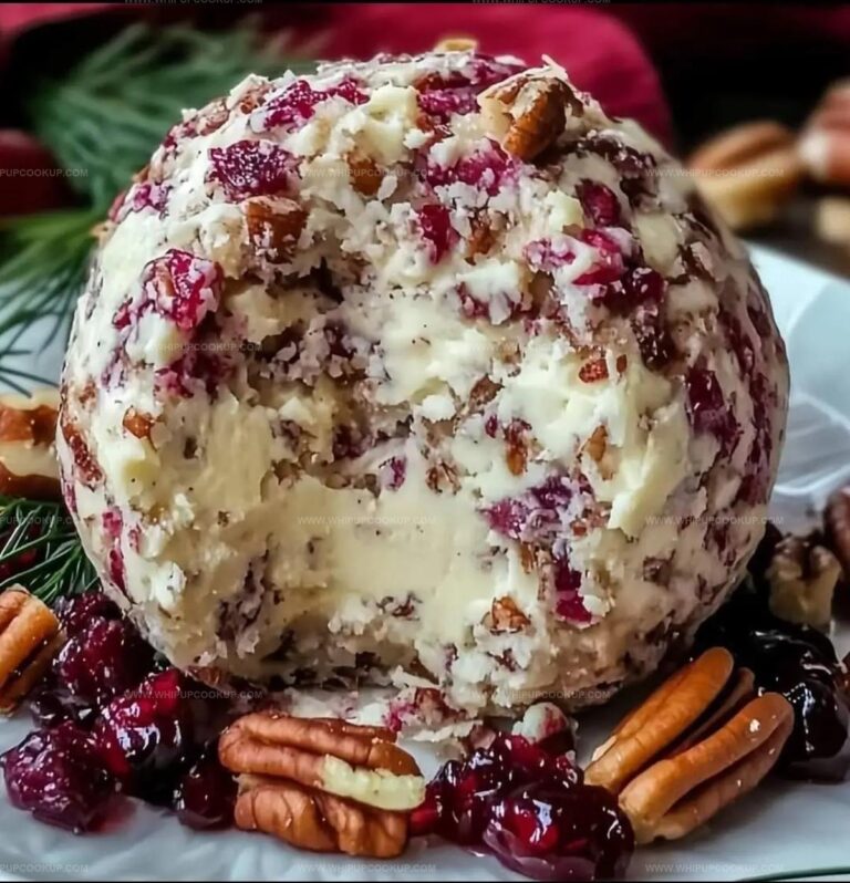 Cranberry Pecan Cheese Ball Recipe