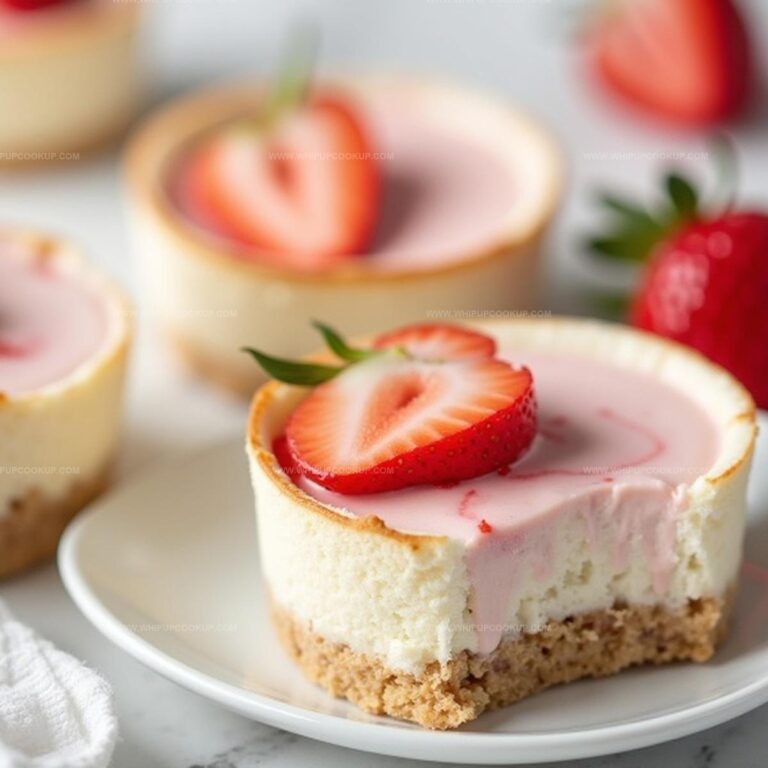 Mini Strawberry Cheesecake Bites Recipe