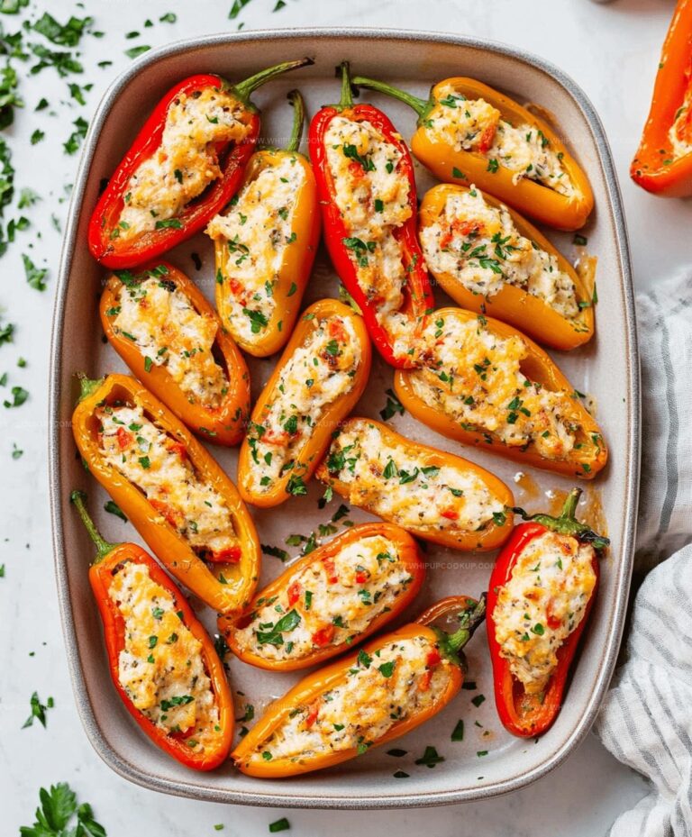 Cream Cheese Stuffed Mini Peppers Recipe