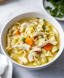 Homemade Chicken Noodle Recipe