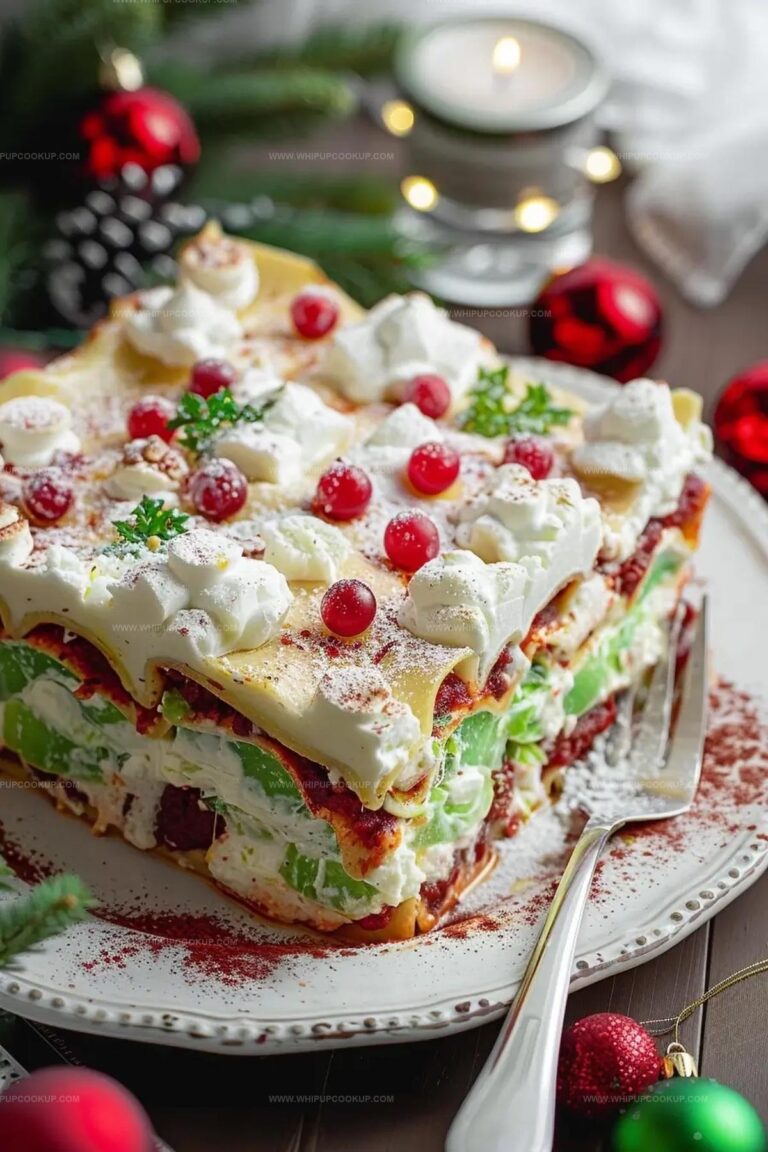 Christmas Lasagna Recipe