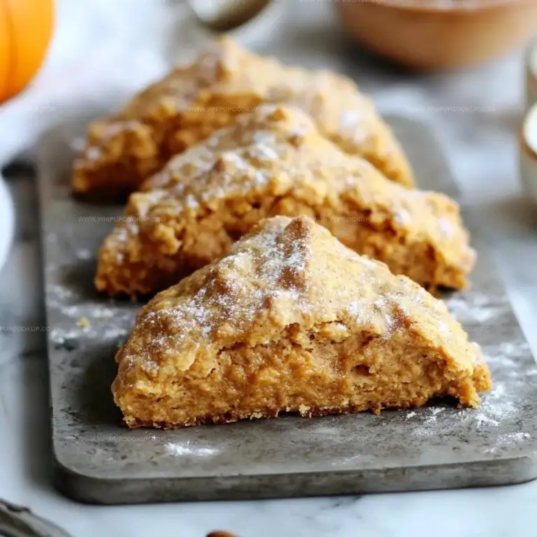 Brown Sugar Pumpkin Scones Recipe