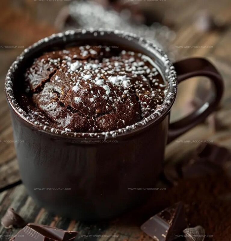 Flourless Chocolate Mug Brownie Recipe