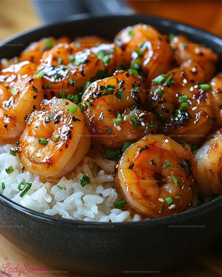 20-Minute Honey Garlic Shrimp & Rice Bowl Recipe