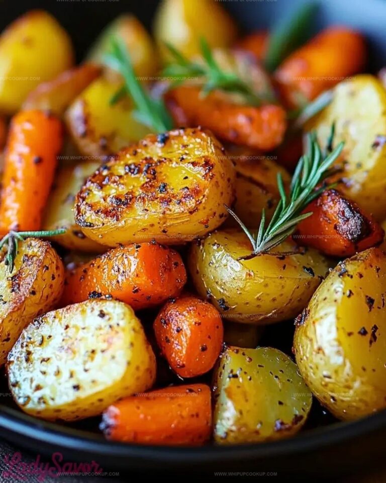 Blonde Roasted Potatoes and Carrots Recipe