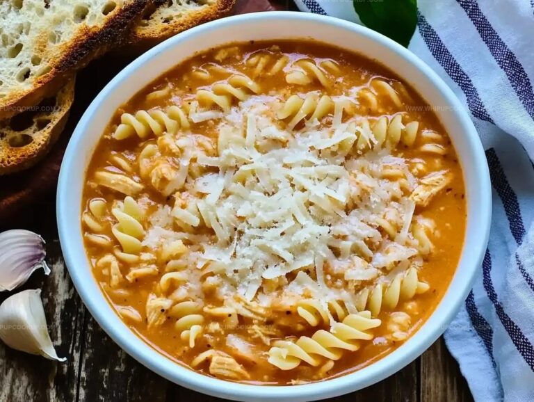 Crockpot Chicken Parmesan Soup Recipe
