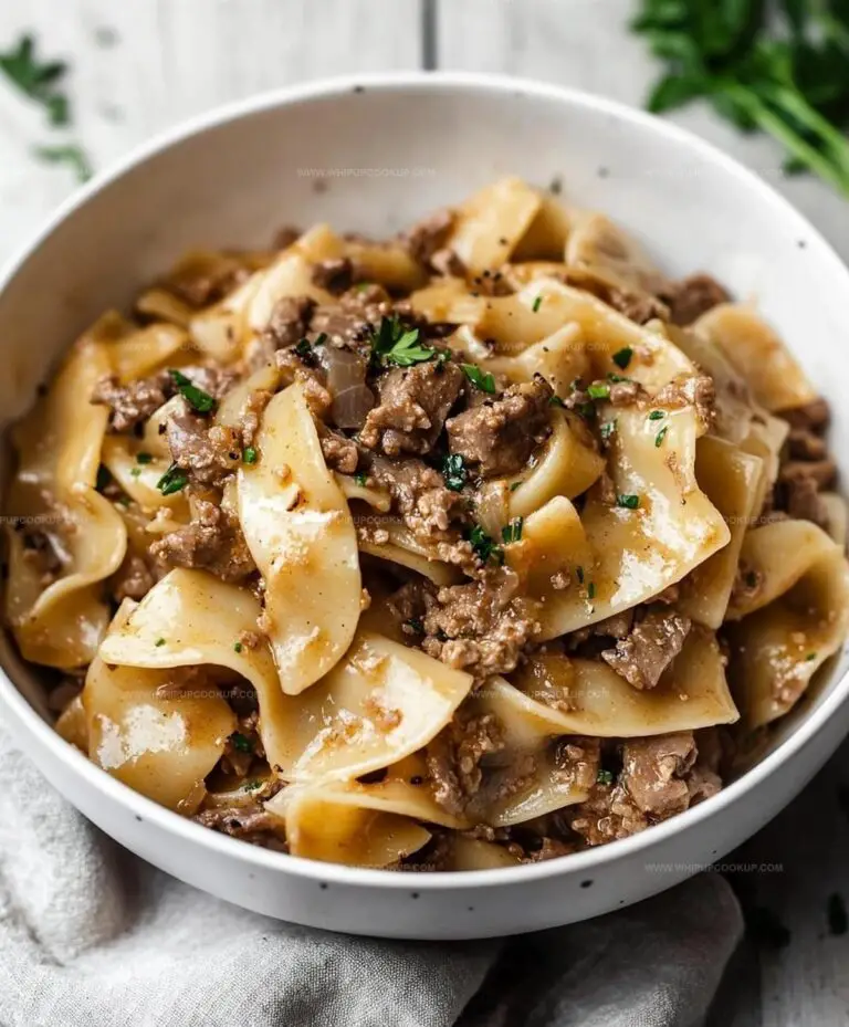 Easy Beef And Noodles Recipe