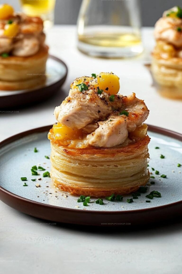 Creamy Chicken Vol-au-Vent Recipe