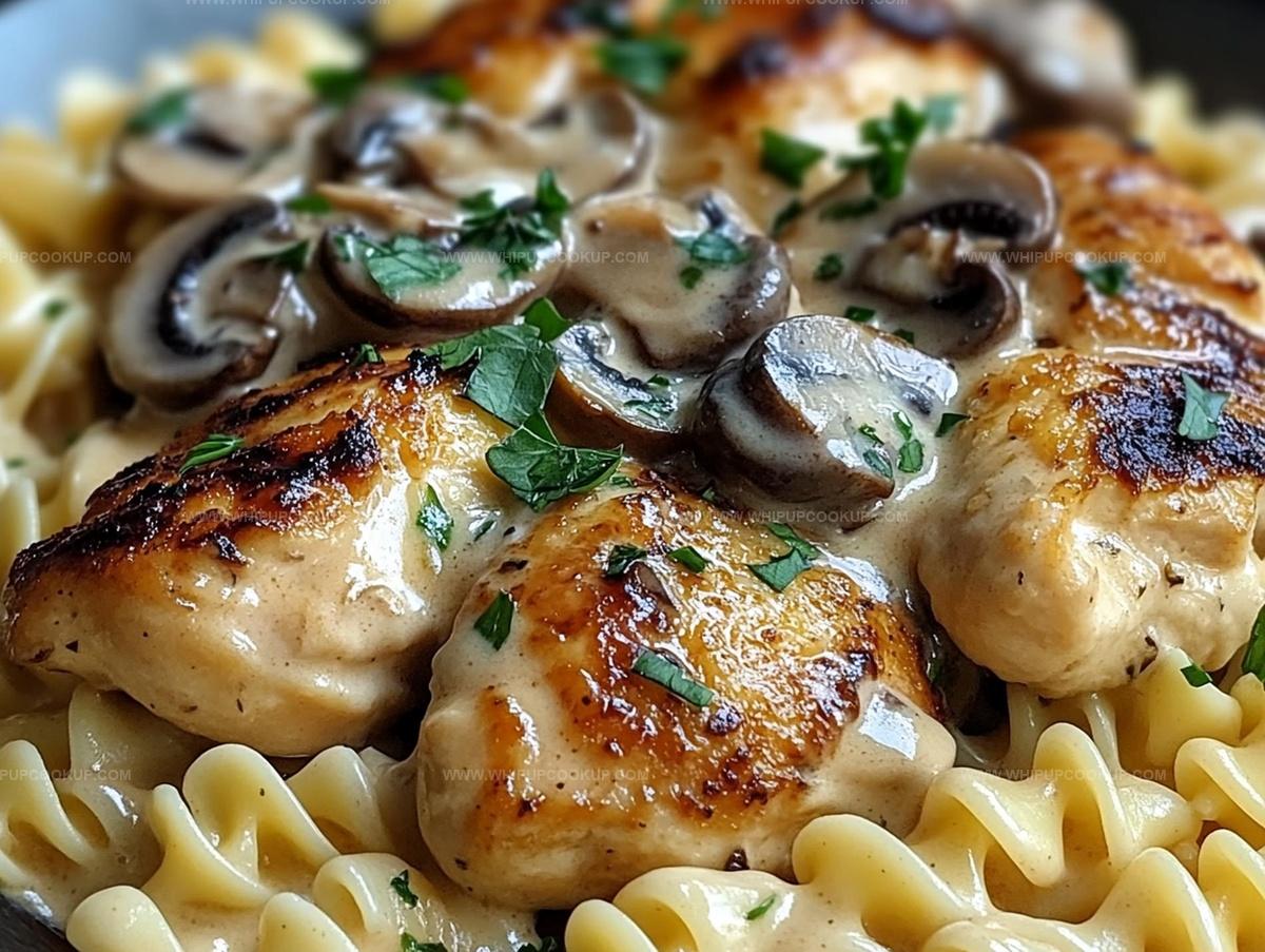 Silken Chicken With Buttered Noodles Recipe