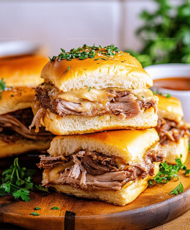 French Dip Sliders Recipe