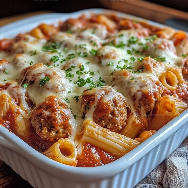 Dump And Bake Meatball Casserole Recipe