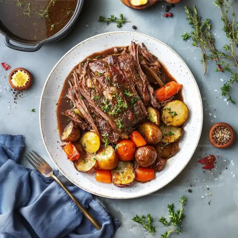 Tender Slow Cooker Pot Roast with Vegetables Recipe