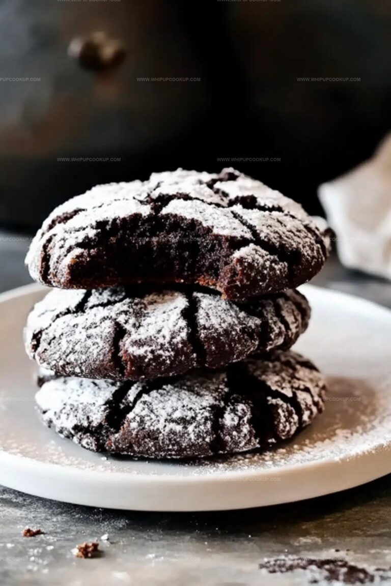 Chocolate Crinkle Cookie Recipe