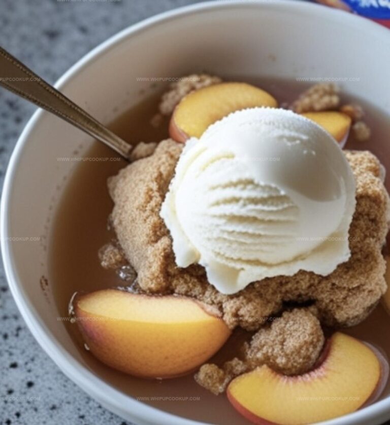 Easy Peach Dump Cake Recipe