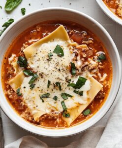 Crockpot Lasagna Soup Recipe