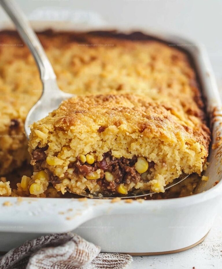 Easy Cowboy Cornbread Casserole Recipe
