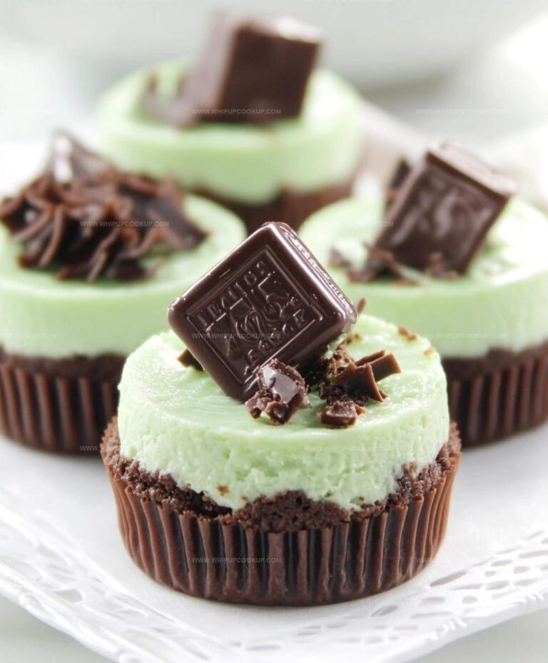 Andes Mint Mini Cheesecakes Recipe