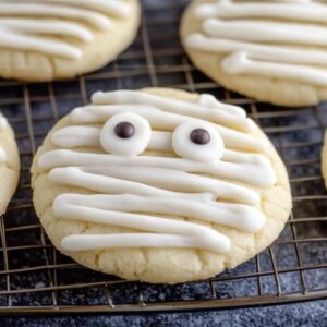 Halloween Mummy Cookies Recipe