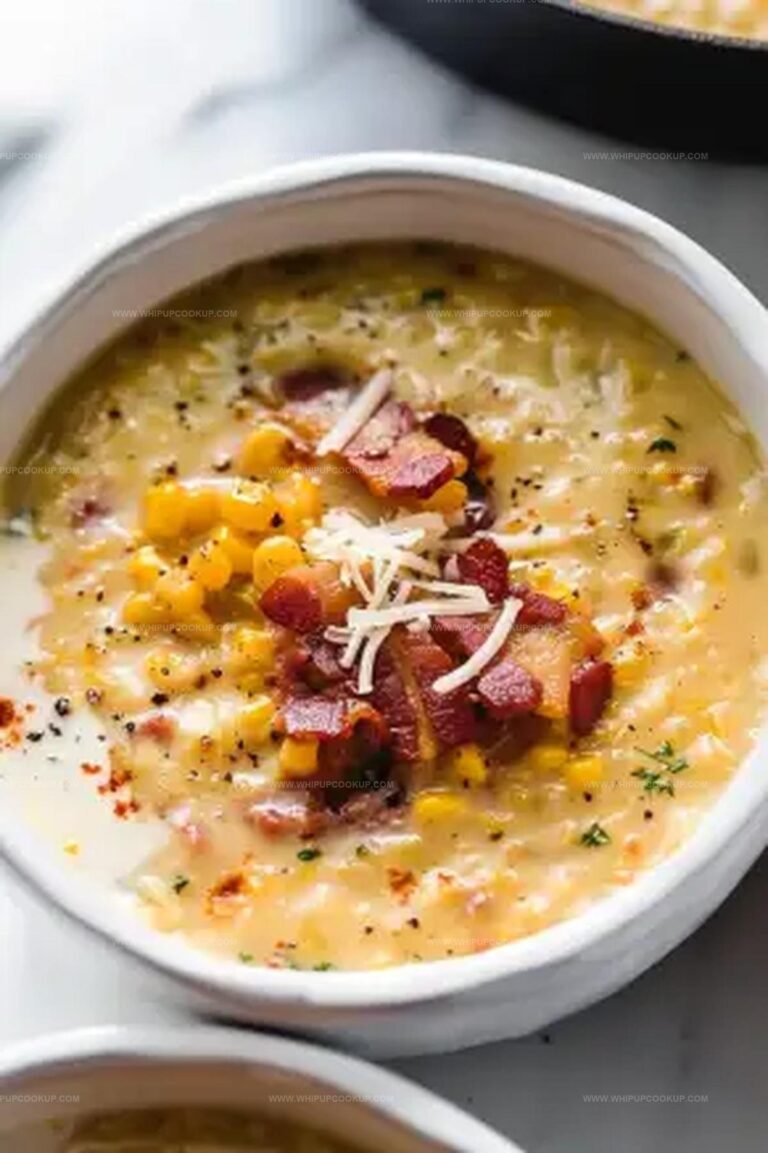 Cheddar Corn Chowder With Bacon Recipe