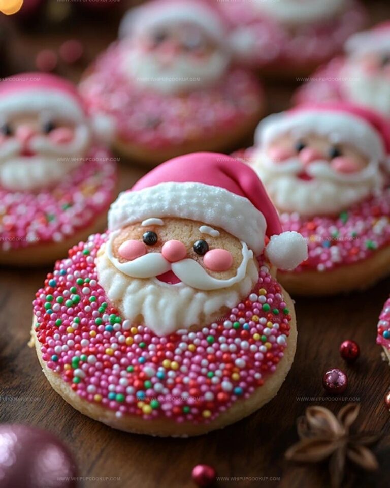 Santa Slice-And-Bake Cookies Recipe