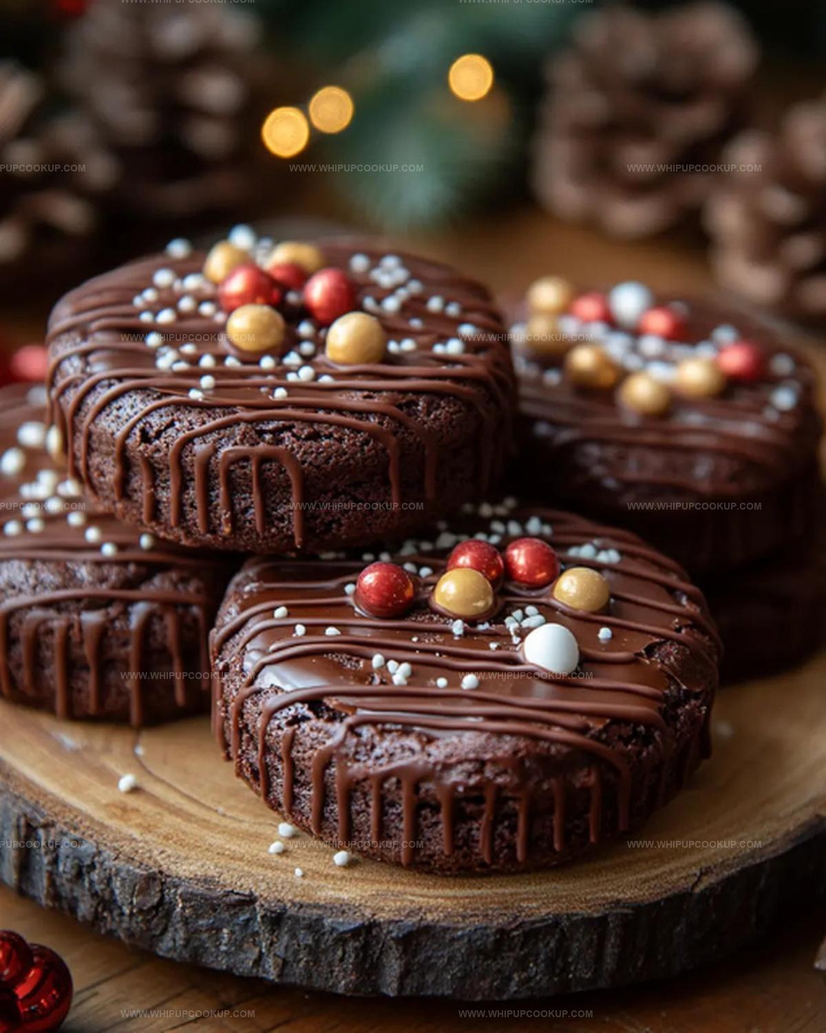 Christmas Brownie Cookies Recipe