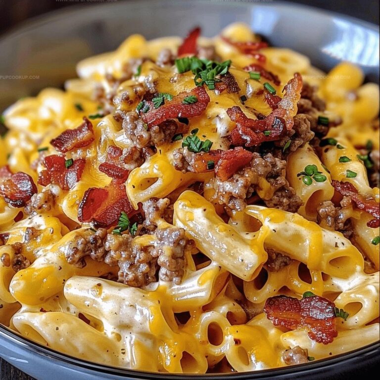 Loaded Bacon Cheeseburger Pasta Recipe