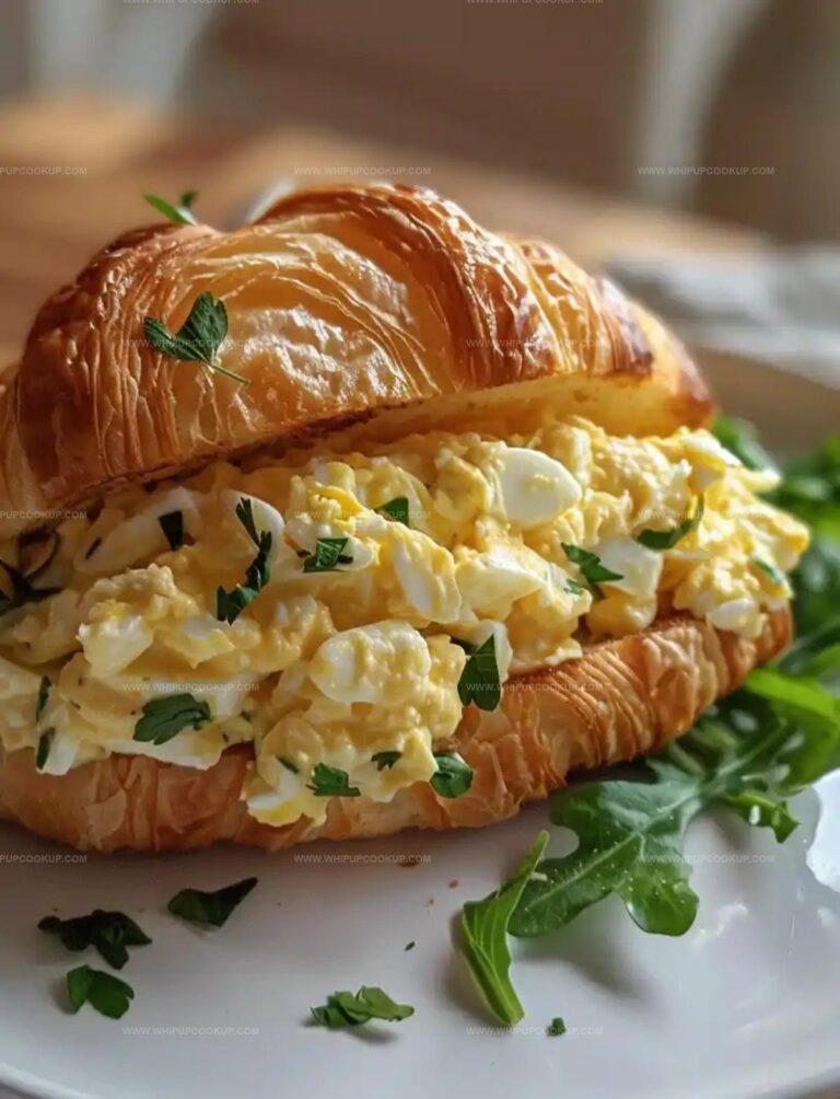 Egg Salad Croissant Sandwich Recipe