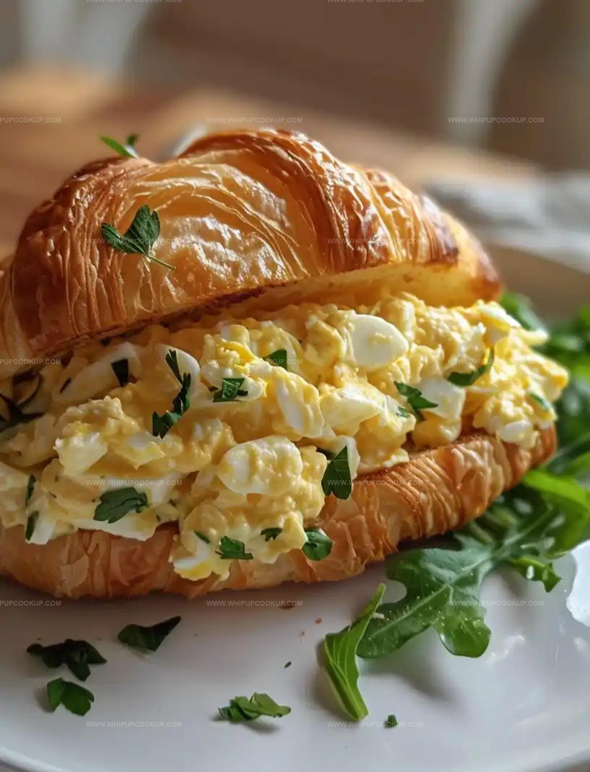 Egg Salad Croissant Sandwich Recipe