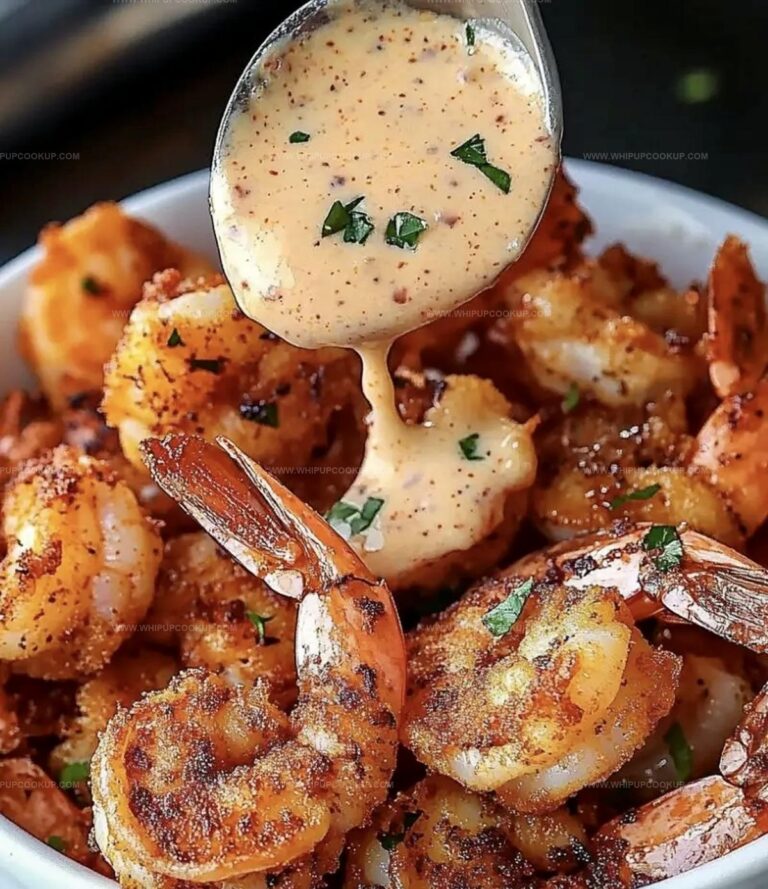Crispy Cajun Shrimp with Creamy Sauce Recipe