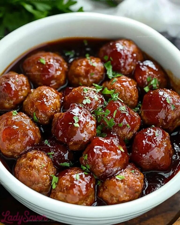 Grape Jelly Meatballs Recipe